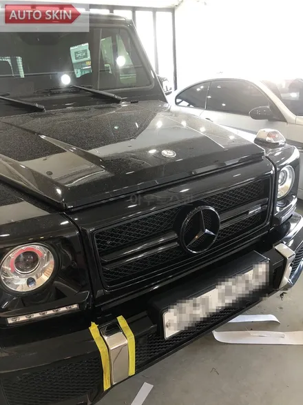 광주랩핑 벤츠g63amg 크롬죽이기 [광주카스킨,지바겐랩핑,광주g63amg랩핑,아우토스킨] / 광주 광산구 도천동