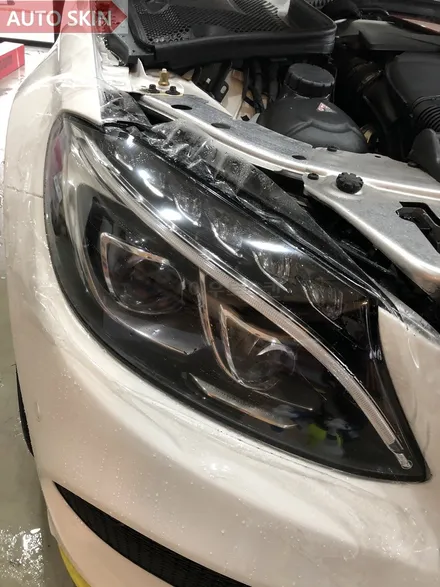 광주ppf 벤츠c43amg 나노커버 ppf프론트패키지 시공 [광주랩핑,광주벤츠c43amgppf,광주카스킨,아우토스킨] / 광주 광산구 도천동