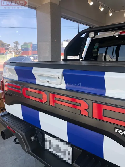 광주데칼  f150랩터 스트라이프 데칼 시공 [광주랩핑,광주포드랩터데칼,광주카스킨,아우토스킨] / 광주 광산구