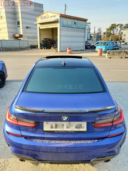 광주블랙ppf  bmw3시리즈 블랙ppf,벤츠e클래스루프스킨 시공 / 광주 광산구