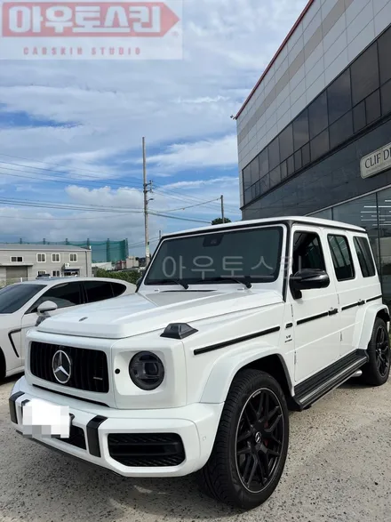 광주랩핑  벤츠g63amg 나이트패키지 시공 / 광주 광산구