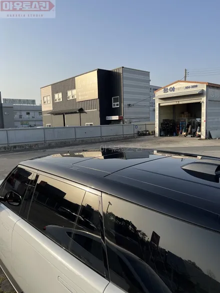 광주루프스킨   레인지로버 루프블랙ppf 시공 / 광주 광산구