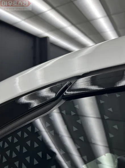 광주랩핑   bmw7시리즈 크롬죽이기 및 레이니지로버블랙ppf투톤시공 / 광주 광산구 도천동