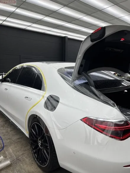 광주ppf     벤츠s63amg 전체ppf 마감사진 최대한 가까이에서 보여드립니다. / 광주 광산구 도천동