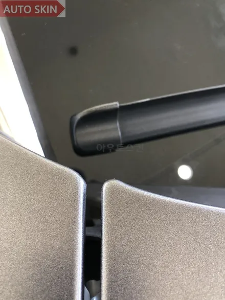광주랩핑 bmw 7시리즈 사틴그레이 프론트부분 재시공[광주카스킨,광주bmw7시리즈랩핑,아우토스킨] / 광주 광산구 도천동