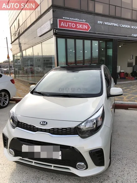 광주루프스킨   기아 모닝루프스킨 시공 [광주랩핑,광주모닝루프스킨,광주카스킨,아우토스킨] / 광주 광산구 도천동