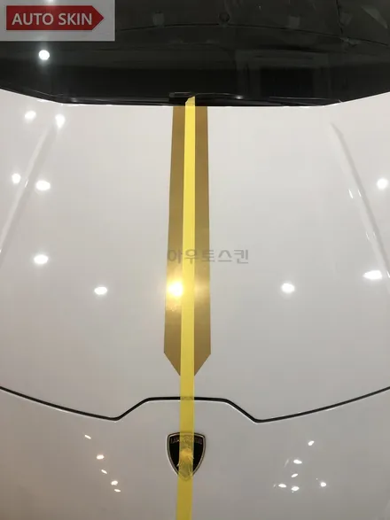 광주ppf 람보르기니 우라칸ppf프론트패키지 및 데칼,골드플레이팅 시공 [광주카스킨,광주우라칸랩핑,아우토스킨] / 광주 광산구 도천동