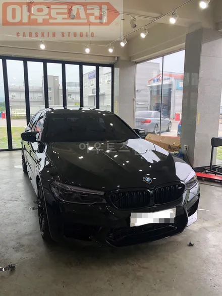 광주랩핑  bmw m5 부분랩핑 및 ppf 시공 [광주카스킨,광주m5랩핑,광주m5ppf,아우토스킨] / 광주 광산구