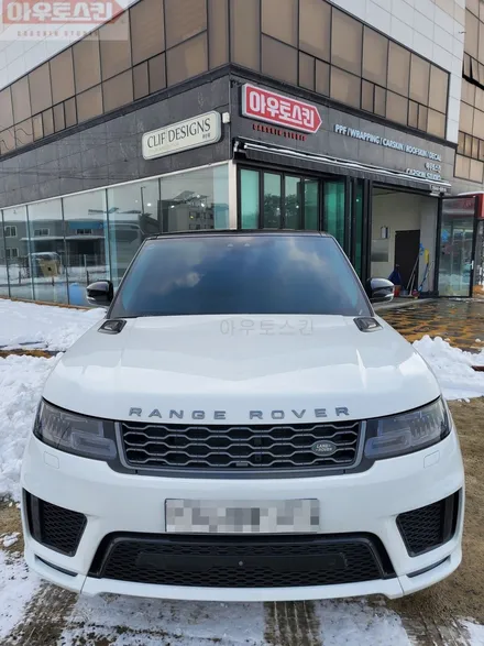 광주랩핑  레인지로버스포츠 블랙팩 시공 / 광주 광산구
