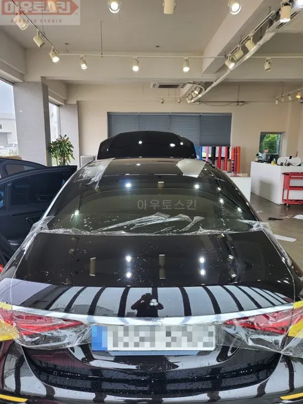 광주ppf 벤츠 s400d stek다이노쉴드 전체ppf 시공 / 광주 광산구