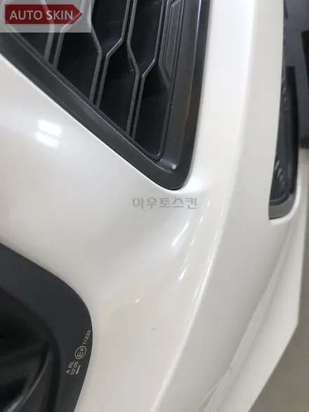 광주랩핑 쉐보레 아베오 화이트펄 전체랩핑 시공 [광주카스킨,광주아베오랩핑,아우토스킨] / 광주 광산구 도천동