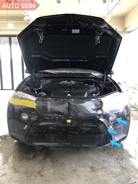 광주ppf  bmw x6m ppf프론트패키지 시공 [광주랩핑,광주x6mppf,광주카스킨,아우토스킨] / 광주 광산구