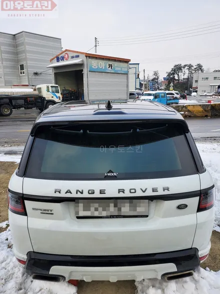 광주랩핑  레인지로버스포츠 블랙팩 시공 / 광주 광산구