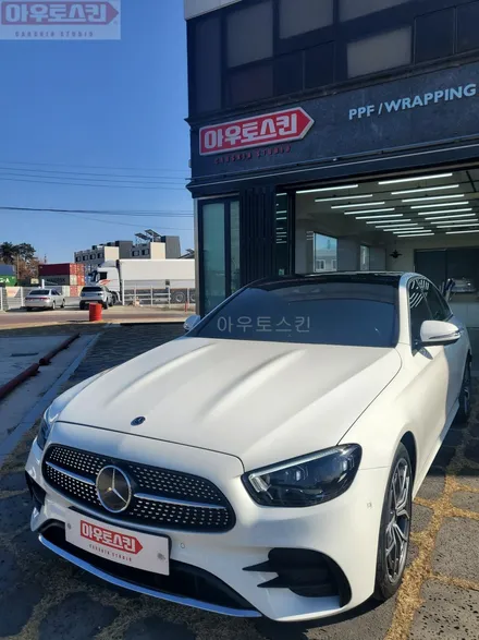 광주ppf  벤츠e클래스 전체ppf + 윈드쉴드 시공 / 광주 광산구