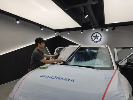 EV3 썬팅 추천 헤이즈 현상 없는 열차단 필름 찾는다면?