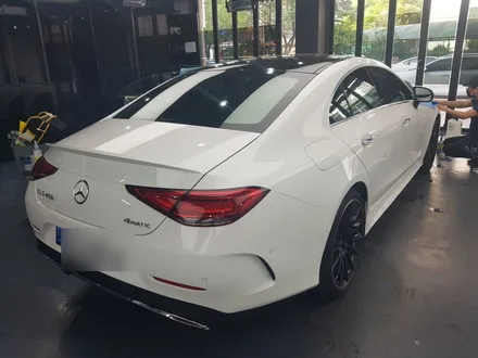 벤츠 CLS450 썬팅 열경화, PPF, 유리막코팅 시공 후기