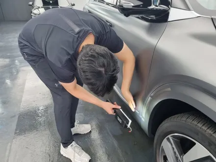 수소차 넥소 티타늄 그래이 매트!! 레이노팬텀S9으로 세련됨의 시작~