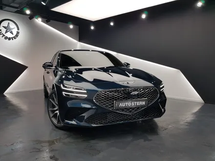 2021 제네시스 G70 페이스리프트 테즈먼 블루 ★ 루마 버텍스로