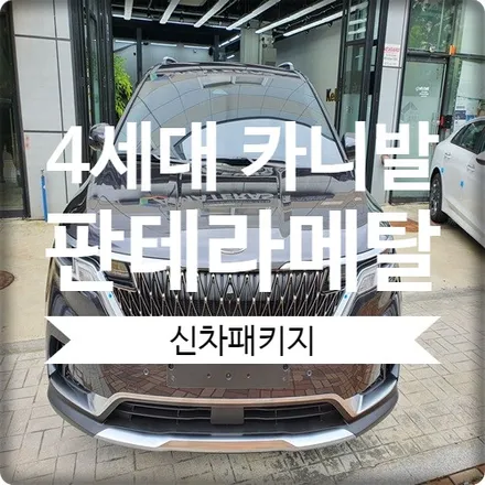 광명 썬팅 전문점 4세대 카니발 맞춤형 신차패키지 / 경기 광명 신촌로
