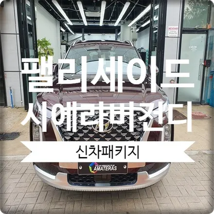 영등포 신차검수 전문 팰리세이드 캘리그라피 시에라 버건디 / 경기 광명 신촌로