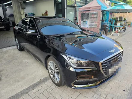 제네시스 G80 열차단이 안되는 기존 필름 제거 후 광명 썬팅 오토스토어에서 재시공 진행했습니다. / 경기 광명 신촌로