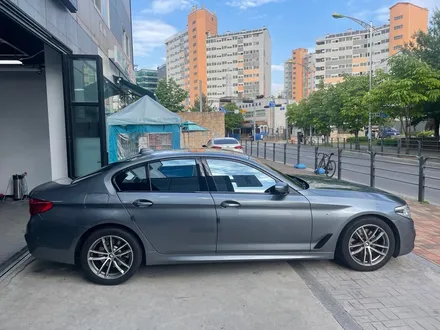 광명 썬팅 BMW 520D 블락포디 비바스카이블루 재시공 / 경기 광명 신촌로