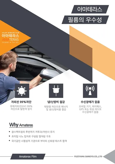 아마테라스 썬팅 재시공으로 새로운 느낌을 만들어요. 제네시스 G80 / 경기 광명 신촌로