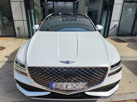 제네시스 G80 레인보우 V90 썬팅 시공으로 무더운 여름을 극복합니다. / 경기 광명 신촌로