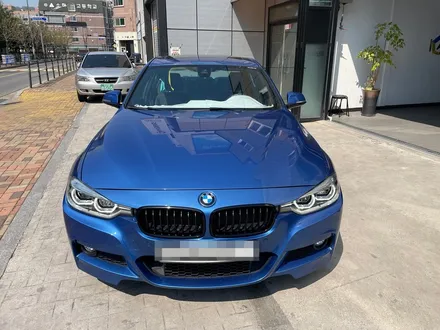 광명 썬팅 추천합니다. BMW 320D 블락포디 비바스카이블루 시공 했어요. / 경기 광명 신촌로
