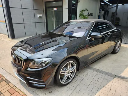 벤츠 E클래스 카브리올레 블락포디 비바스카이블루 썬팅 재시공 / 경기 광명 신촌로