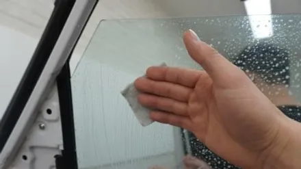 색빠짐 심한 썬팅 //싼타페 측면 썬팅 재시공하기!! / 서울 은평구 구산동