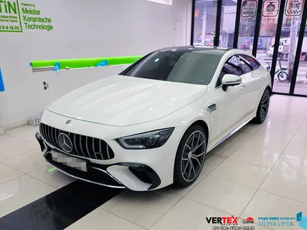 동대문 장안동에서 벤츠 AMG GT 4도어 후퍼옵틱 프리미엄 나노세라믹으로 썬팅재시공 했어요 / 서울 동대문구 답십리동