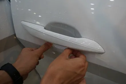 아반떼 썬팅,고퀄리티 작업을 책임지는 카스페이스 대구용산점 작업 / 대구 달서구 용산동