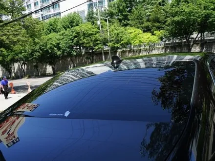 제네시스 G90 블랙 대구 신차패키지 유리막, 가죽 시트 코팅까지 시공 완료~! / 대구 달서구 용산동