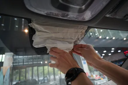 아반떼 썬팅,고퀄리티 작업을 책임지는 카스페이스 대구용산점 작업 / 대구 달서구 용산동