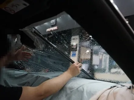 대구 브이쿨k 썬팅 벤츠 CLA 작업 고퀄리티 마무리까지! / 대구 달서구 용산동