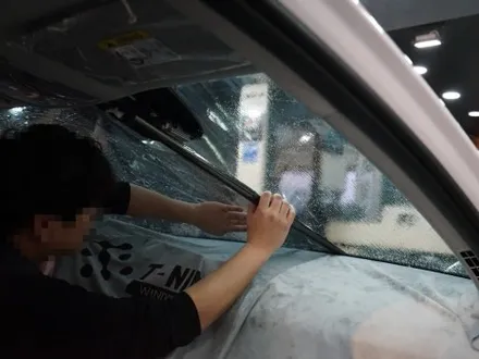 아반떼 대구 신차패키지 브이쿨 KH 열 차단 반사 필름 시공 후기 / 대구 달서구 용산동