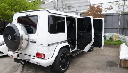 G63 AMG 패밀리카로 만들기 위한 노력! 리무진 시트 장착해보세요~ //W463