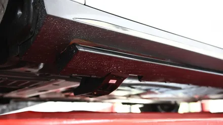 벤츠 GLS580(X167) 전동사이드 스텝 파손 되었습니다 ㅠ! A/S관련