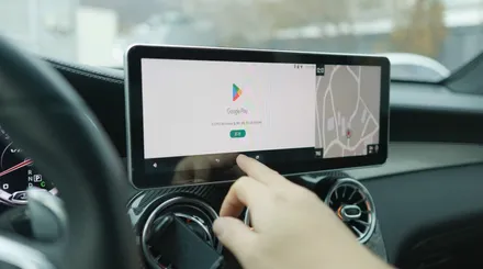 벤츠 GLC63 AMG 18년식 모델에 페이스 리프트 전 디지털 계기판을 장착해 줬습니다. // W222 전기형 계기판// 12.3인치 모니터와 카블릿M2C // X253