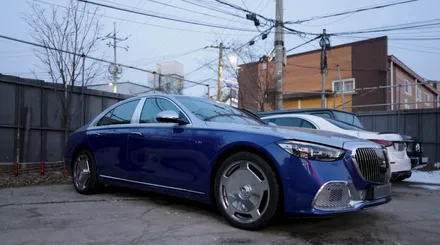벤츠 S350 숏바디 모델에 마이바흐 바디킷! // W223 숏바디 마이바흐