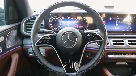 벤츠 GLS450 잠자리 핸들을 가오리 핸들로 교체했어요~ //X167 순정 틀 540만원!!