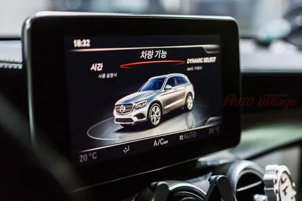 벤츠 GLC(X253)구형이어도 순정 어라운드 뷰 장착 가능합니다.