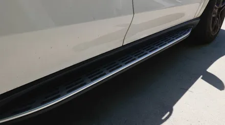 벤츠 GLS 400d 파손 된 범퍼/ 사이드 스탭 중고 제품으로 가성비 좋게 교체했어요~ // x167 중고 범퍼
