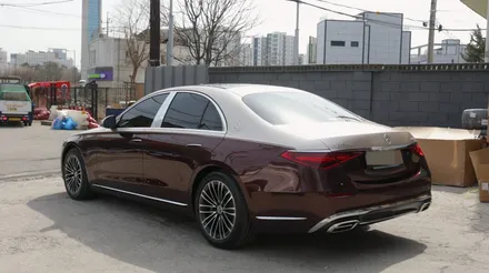 벤츠 S350 모델에 마이바흐 바디킷과 투톤 래핑!!// W223숏바디 마이바흐 바디킷