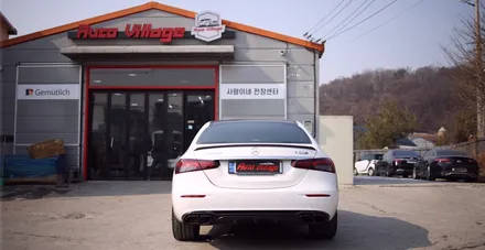 벤츠 E250을 E63으로 완벽하게 풀체인지 해봤습니다. 외관/내관/계기판 디자인까지!