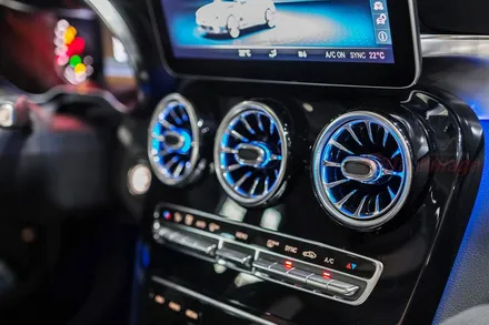 신형 C클래스 W205 부족한 앰비언트 확장 작업