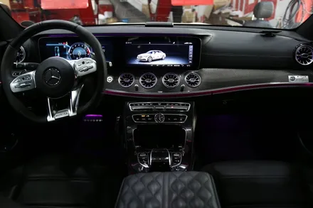 벤츠 E클래스(W213) AMG E53 송풍구 엠비언트, 리어송풍구 엠비언트, 부메스터 무빙 트위터 추가해주기!