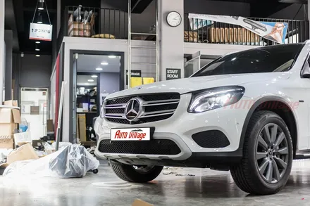 벤츠 GLC X253 64색 엠비언트 모듈 튜닝 작업