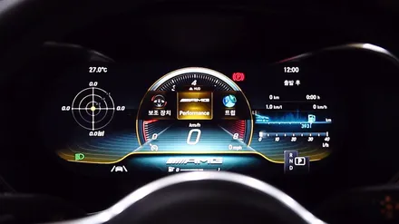 벤츠 GLC(X253) 일반 모델 계기판을 AMG 계기판으로 바꿔보세요!